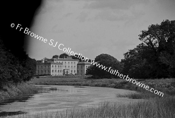 MOORE ABBEY AS CONVENT OF MARY IMMACULATE DISTANT VIEW FROM BANK OF RIVER SOUTH WEST